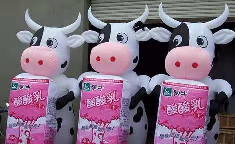 泾川牛奶包装广告气模